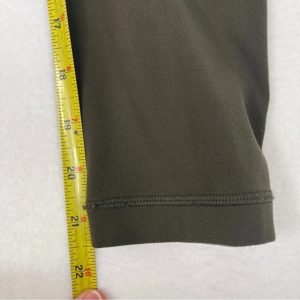 Lululemon Align Crop Pants 21 Dark Olive Size 2